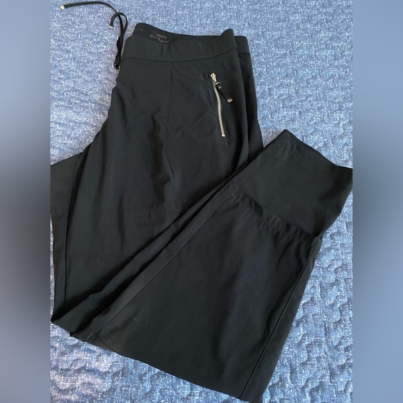 RAFFAELLO ROSSI Black Track Pants - Picture 4 of 10